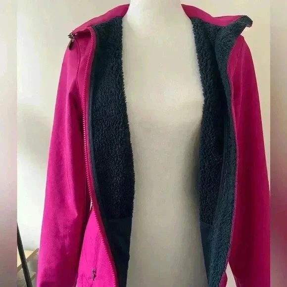 COLUMBIA Sportswear Women's Full Zip Jacket Fucsia S - Picture 6 of 7